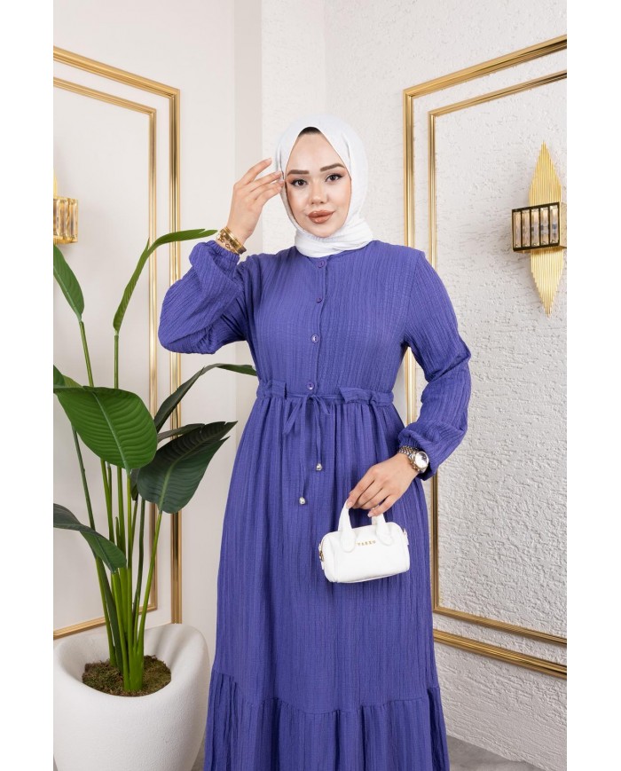 Börümcük Elbise - Lila