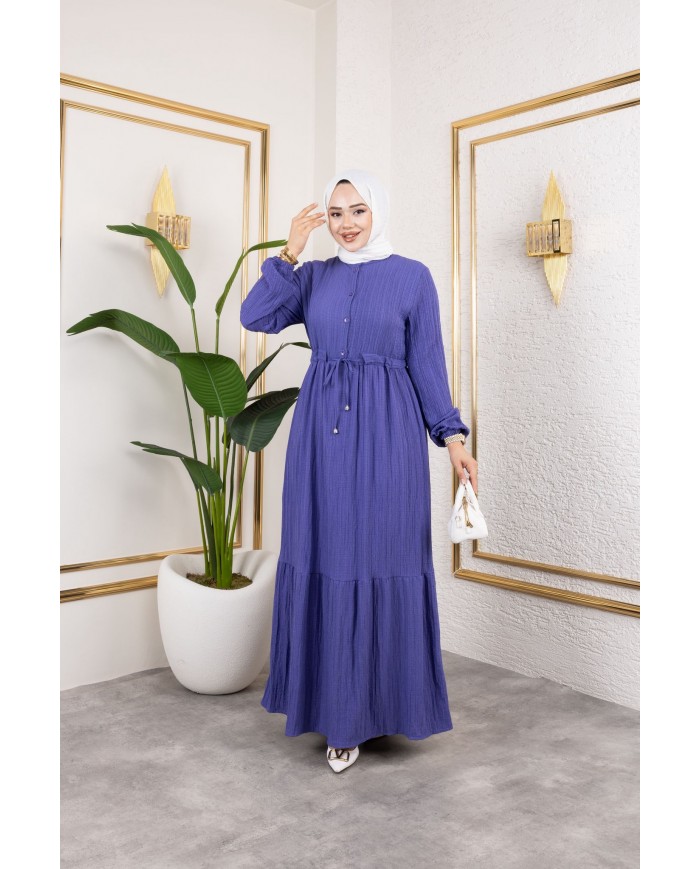 Börümcük Elbise - Lila