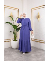 Börümcük Elbise - Lila