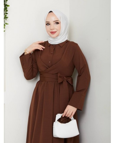 Sevgi Elbise - Kahve