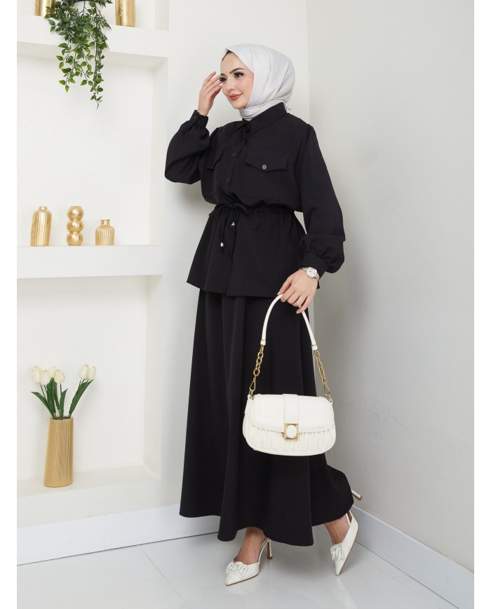 Sultan Etekli Takım - Siyah