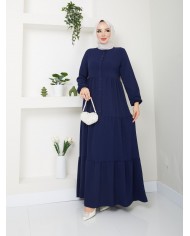Kübra Elbise - Lacivert