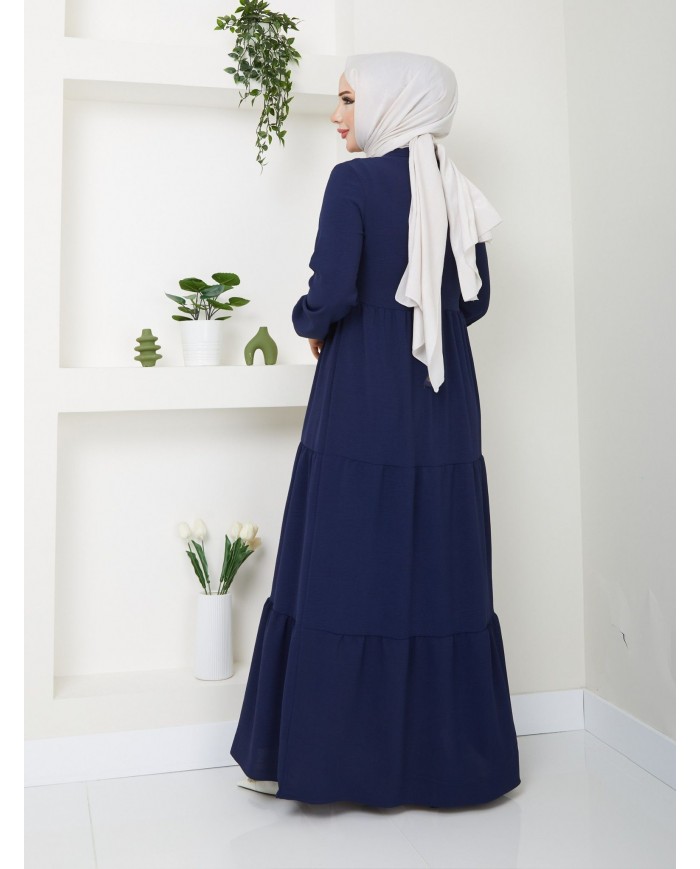 Kübra Elbise - Lacivert