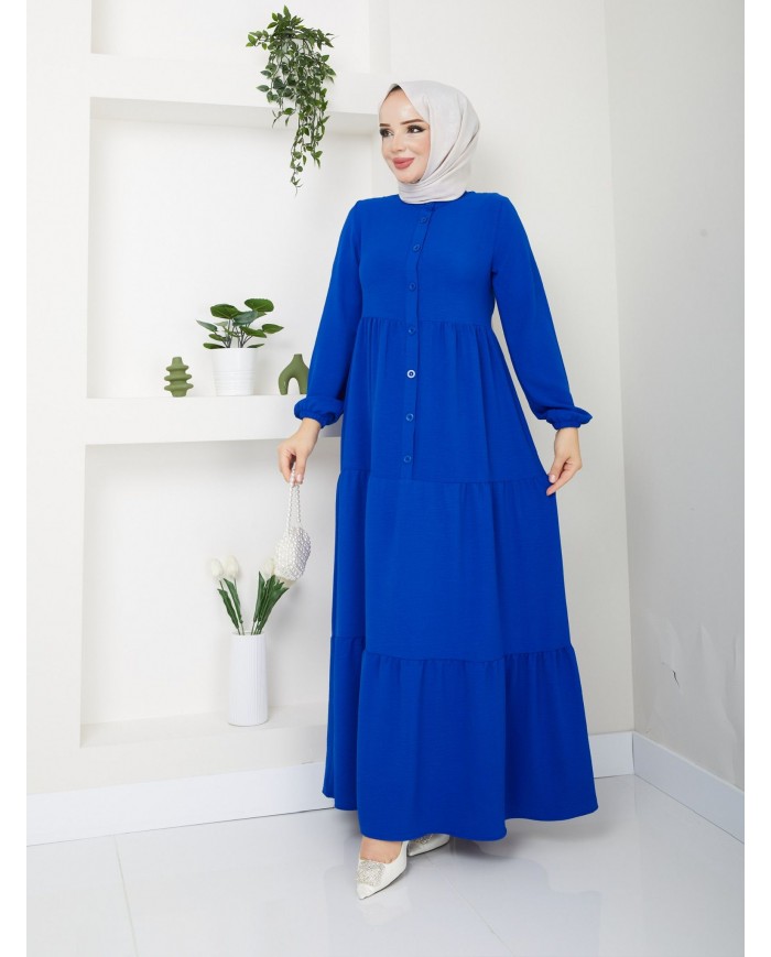 Kübra Elbise - Mavi