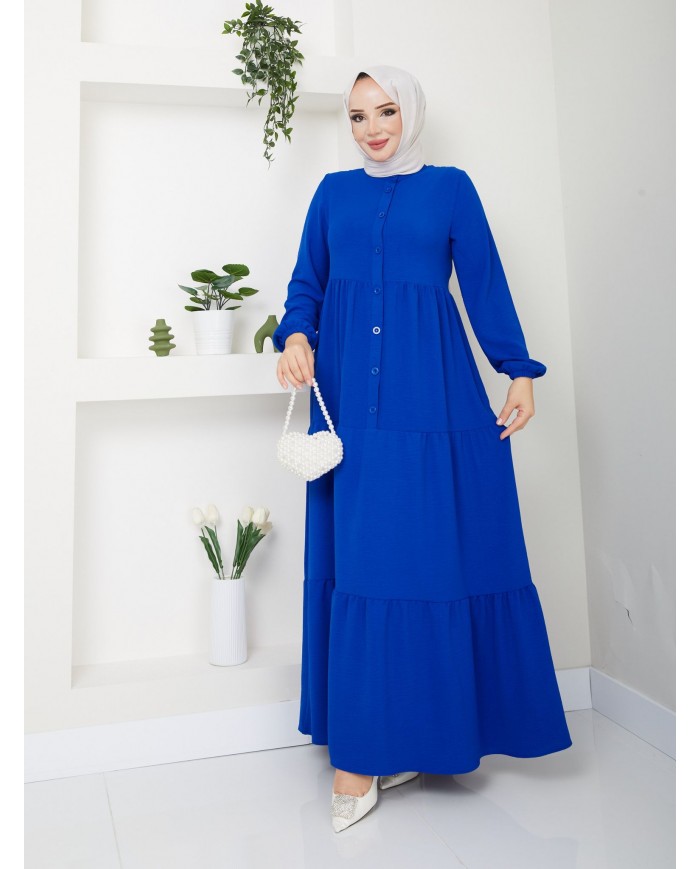 Kübra Elbise - Mavi