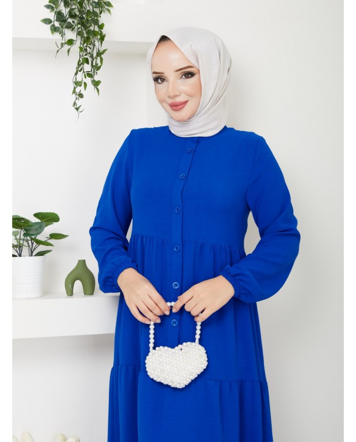 Kübra Elbise - Mavi