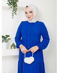 Kübra Elbise - Mavi