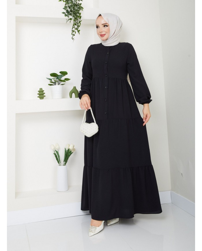 Kübra Elbise - Siyah
