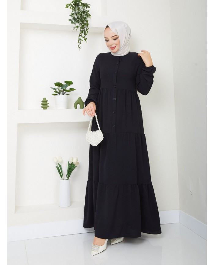 Kübra Elbise - Siyah