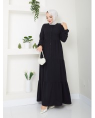 Kübra Elbise - Siyah