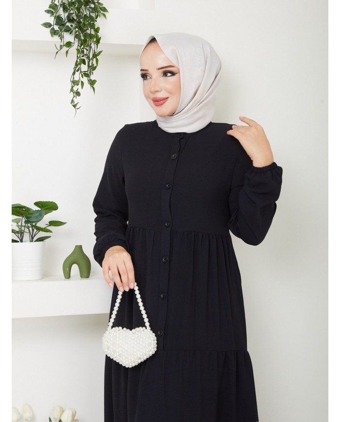 Kübra Elbise - Siyah