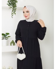 Kübra Elbise - Siyah